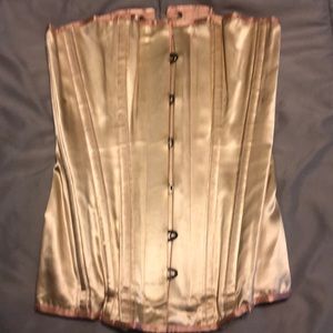 REAL corset. Metal boning. Pink/Blush
